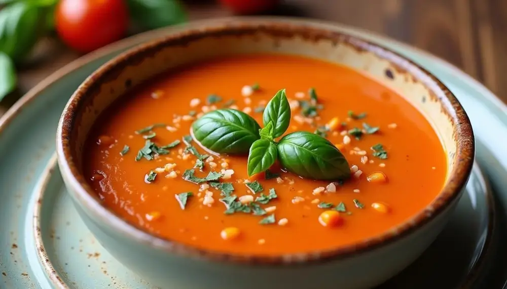 Creamy Tomato Basil Soup