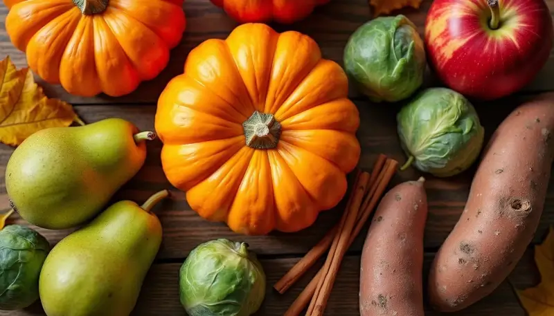 Best Fall Ingredients List Flavors for October and November