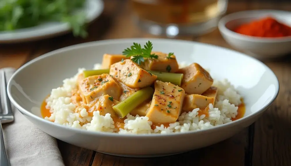 Creamy Paprika Chicken with Leeks