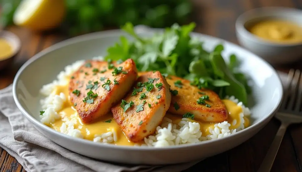 Honey mustard chicken