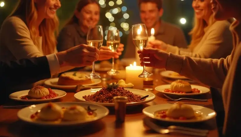 How Food Brings Us Together on New Year’s Eve